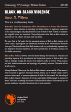 Load image into Gallery viewer, Black-on-Black Violence: The Psychodynamics of Black Self-Annihilation in Service of White Domination